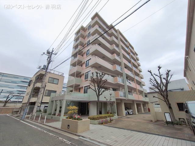 東京都板橋区蓮根3丁目のマンション『グランヴェルジェ西台』外観写真 2026年1月19日撮影