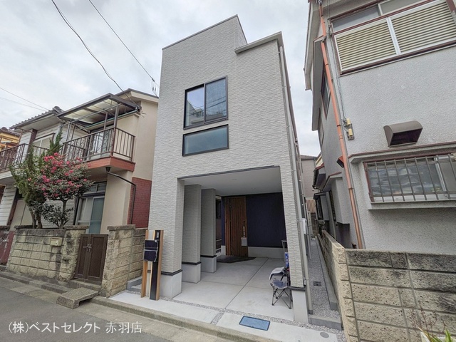 東京都北区豊島3丁目の新築戸建て完成写真 2026年2月19日撮影