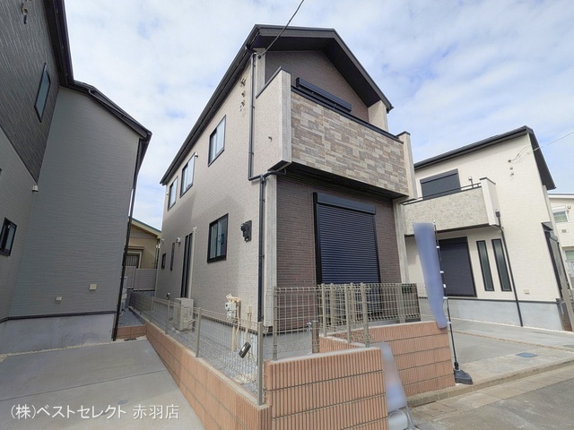 東京都練馬区大泉学園町4丁目の新築戸建て完成写真 2026年2月19日撮影