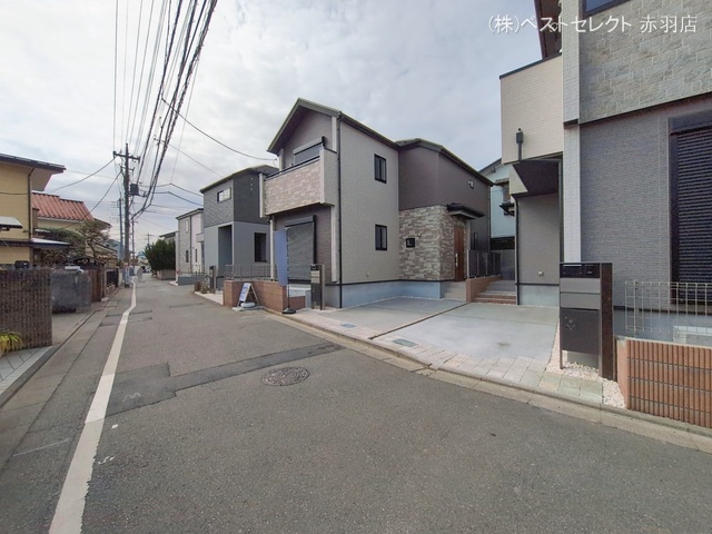 東京都練馬区大泉学園町4丁目の新築戸建て完成写真 2026年2月19日撮影