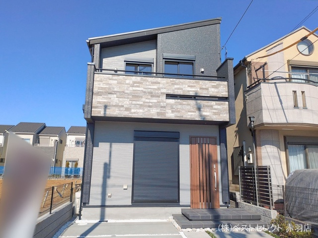 東京都練馬区石神井台８丁目の新築戸建て完成写真 2026年2月1日撮影