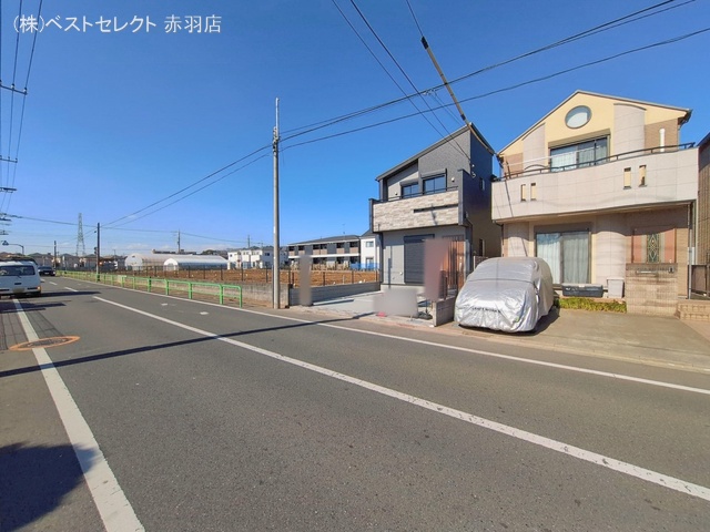 東京都練馬区石神井台８丁目の新築戸建て完成写真 2026年2月1日撮影