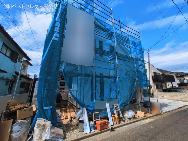 東京都練馬区東大泉7丁目の新築戸建てシート写真 2026年3月18日撮影