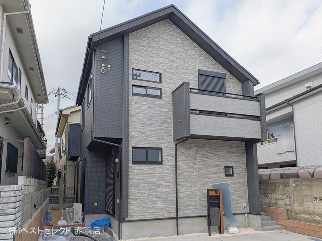 東京都練馬区谷原6丁目の新築戸建て完成写真 2026年2月23日撮影