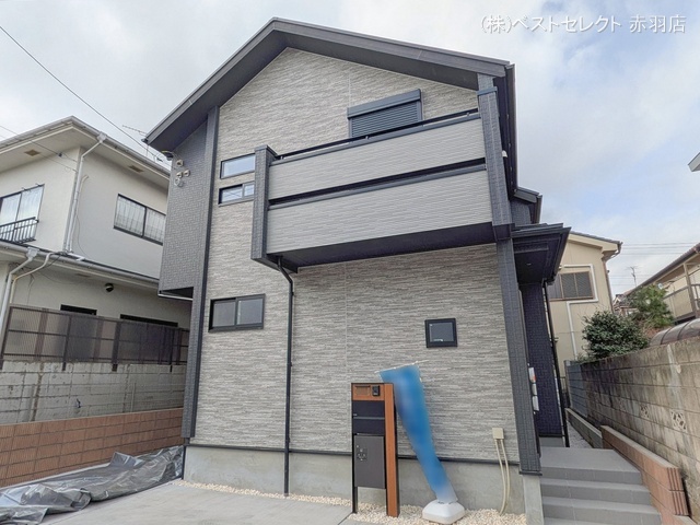 東京都練馬区谷原6丁目の新築戸建て完成写真 2026年2月23日撮影