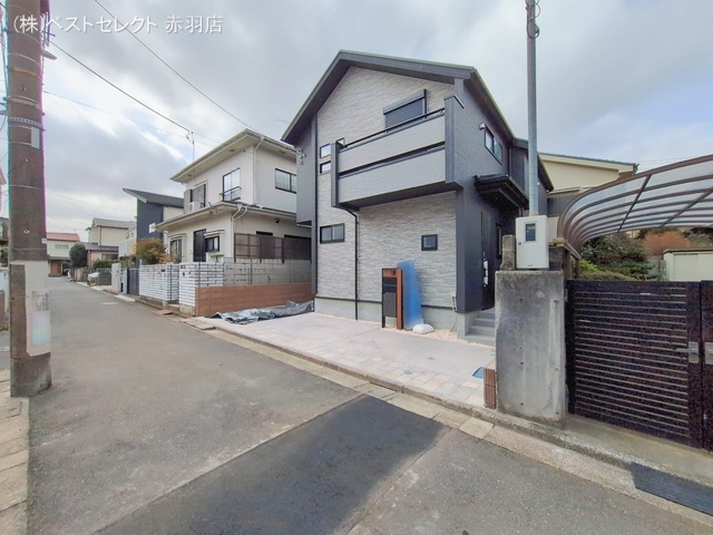 東京都練馬区谷原6丁目の新築戸建て完成写真 2026年2月23日撮影