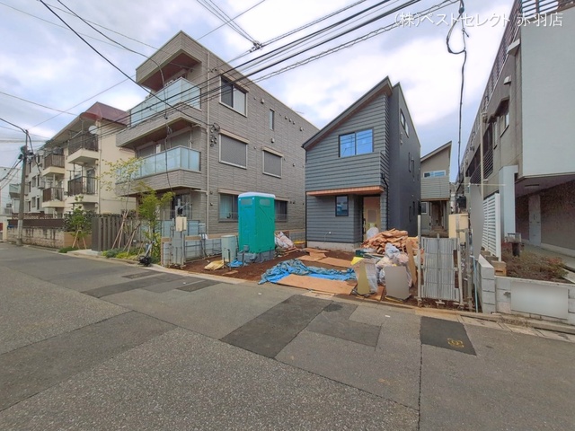 東京都板橋区常盤台１丁目の新築戸建て外構写真 2026年4月6日撮影