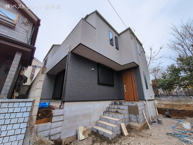 東京都練馬区南大泉５丁目の新築戸建て外構写真 2026年3月1日撮影