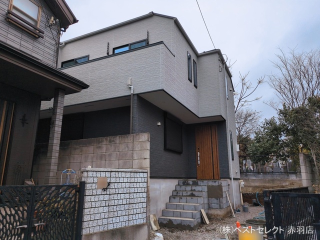 東京都練馬区南大泉５丁目の新築戸建て外構写真 2026年3月1日撮影