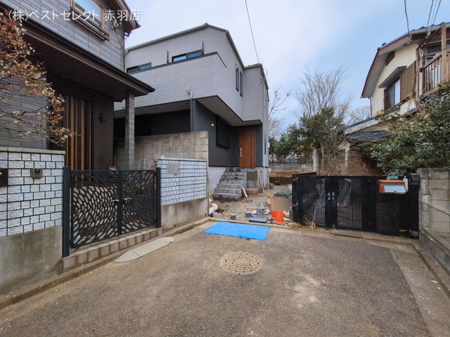 東京都練馬区南大泉５丁目の新築戸建て外構写真 2026年3月1日撮影