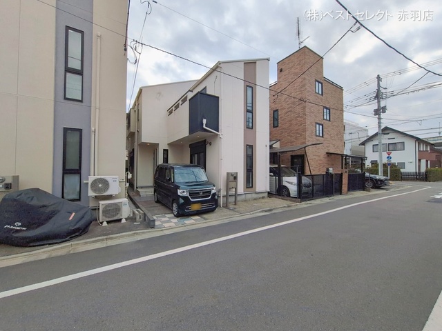 東京都板橋区高島平５丁目の中古戸建て完成写真 2026年2月15日撮影