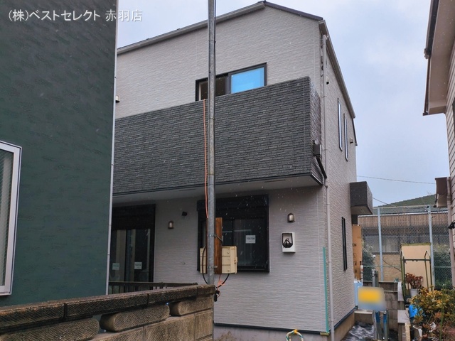 東京都練馬区南田中４丁目の新築戸建て外構写真 2026年3月2日撮影