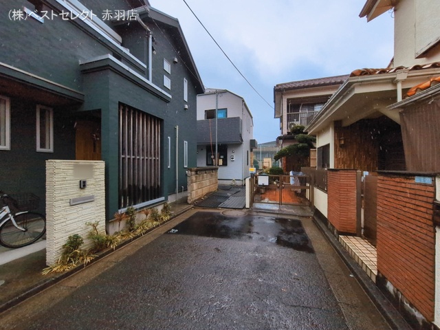 東京都練馬区南田中４丁目の新築戸建て外構写真 2026年3月2日撮影