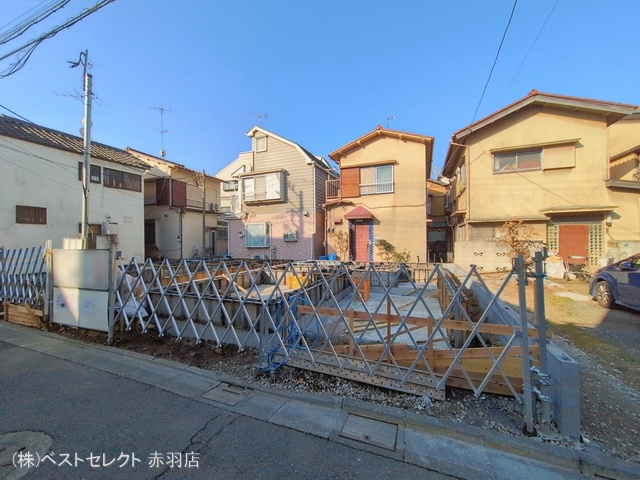 東京都板橋区富士見町の新築戸建て基礎写真 2026年2月15日撮影