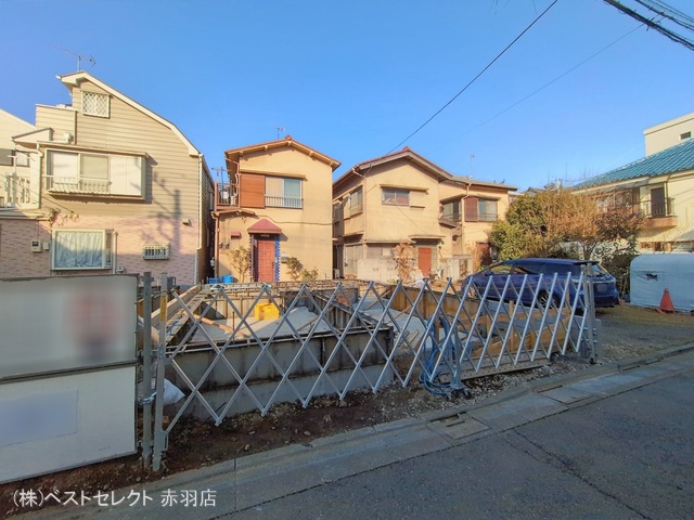 東京都板橋区富士見町の新築戸建て基礎写真 2026年2月15日撮影