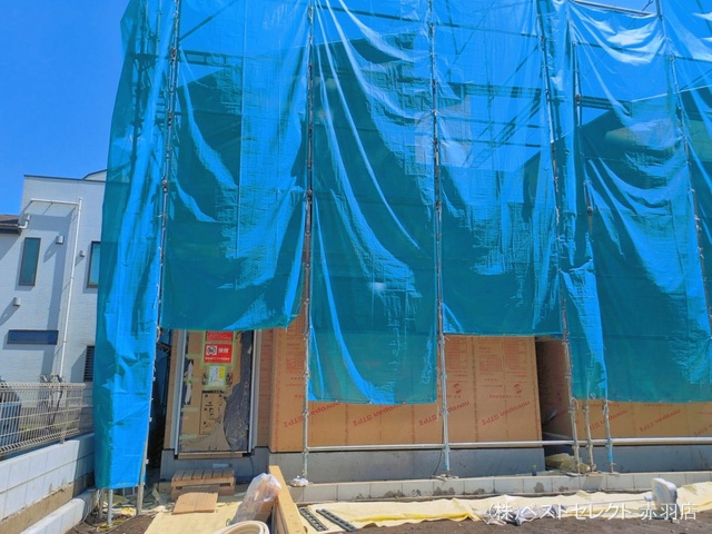 東京都練馬区桜台６丁目の新築戸建て上棟写真 2026年4月2日撮影