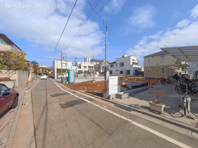 東京都練馬区桜台６丁目の新築戸建て基礎写真 2026年2月17日撮影