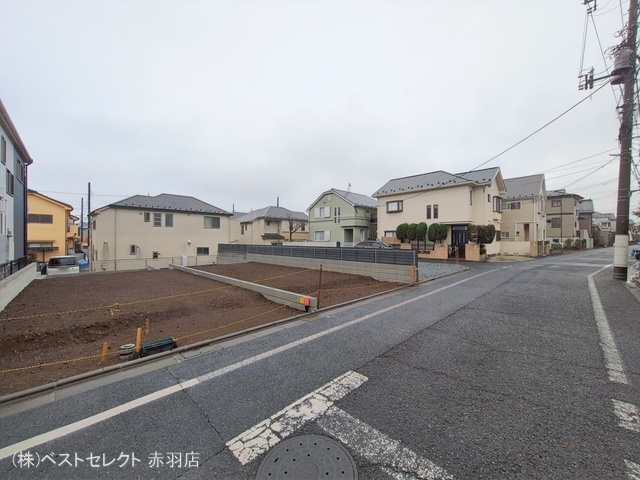 東京都練馬区南大泉６丁目の新築戸建て更地・土地写真 2026年2月24日撮影