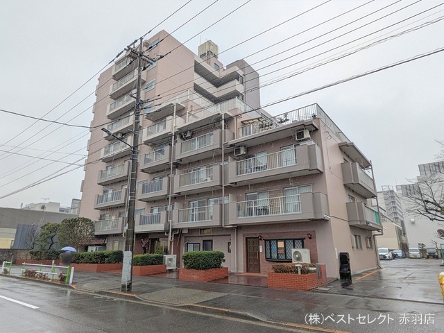 東京都板橋区蓮根３丁目のマンション『蓮根サンパワー』外観写真 2026年2月24日撮影