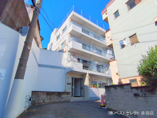 東京都板橋区前野町５丁目のマンション『カースル常盤台(志村三丁目)』外観写真 2024年11月18日撮影