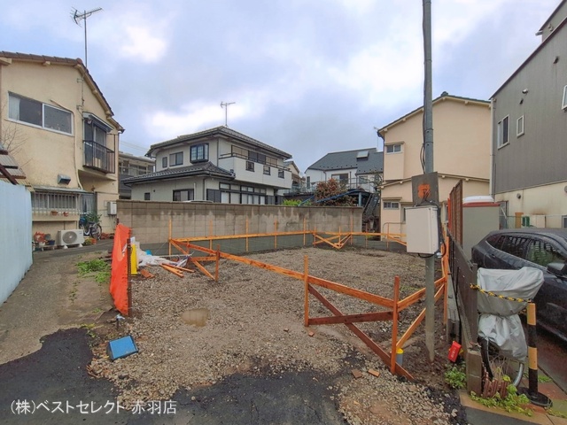 東京都板橋区坂下３丁目の新築戸建て基礎写真 2026年4月1日撮影