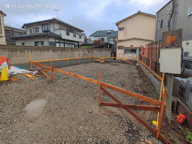 東京都板橋区坂下３丁目の新築戸建て基礎写真 2026年4月1日撮影