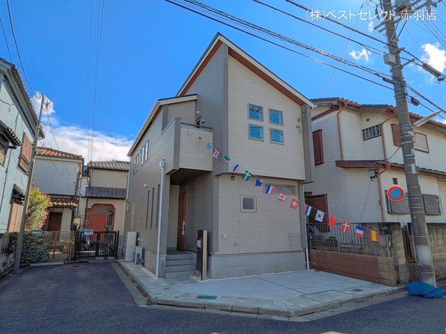 東京都練馬区西大泉４丁目の新築戸建て完成写真 2026年4月1日撮影