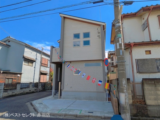 東京都練馬区西大泉４丁目の新築戸建て完成写真 2026年4月1日撮影