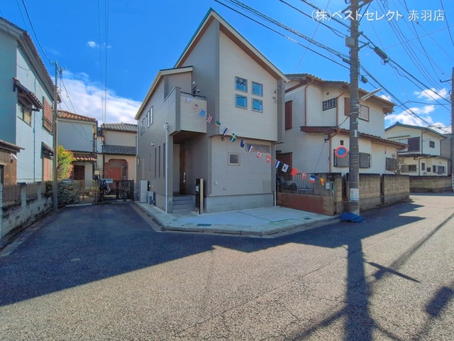 東京都練馬区西大泉４丁目の新築戸建て完成写真 2026年4月1日撮影