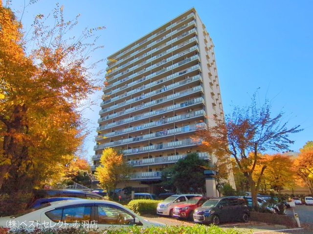 東京都板橋区中台3丁目のマンション『サンシティJ棟』外観写真 2024年12月1日撮影