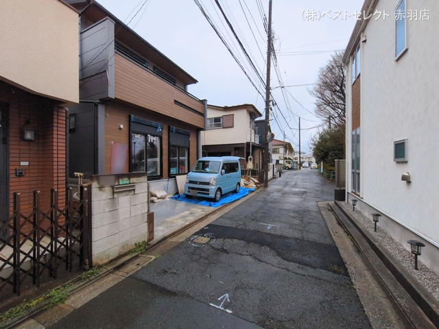 東京都練馬区土支田3丁目の新築戸建て外構写真 2026年3月9日撮影