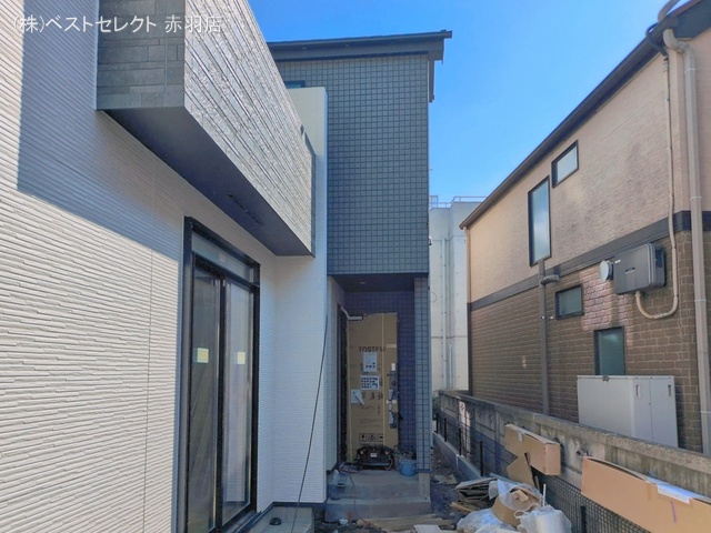 東京都練馬区田柄4丁目の新築戸建て外構写真 2026年3月23日撮影