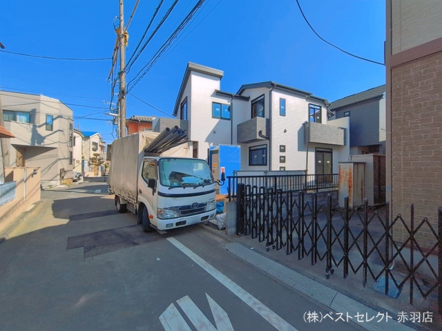 東京都練馬区田柄4丁目の新築戸建て外構写真 2026年3月23日撮影