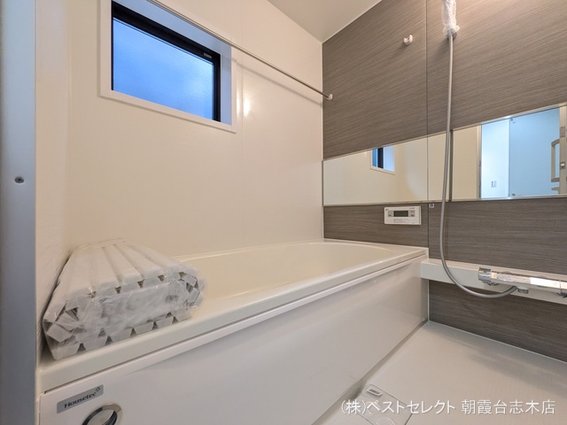 埼玉県新座市畑中2丁目の新築戸建てお風呂写真 2025年9月18日撮影