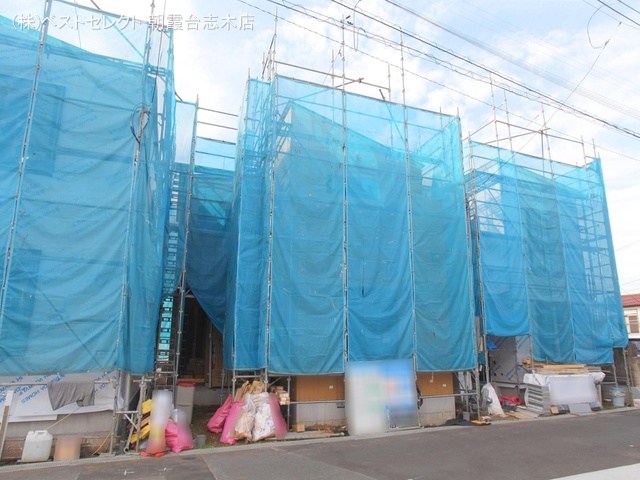 埼玉県新座市畑中2丁目の新築戸建て上棟写真 2024年9月18日撮影