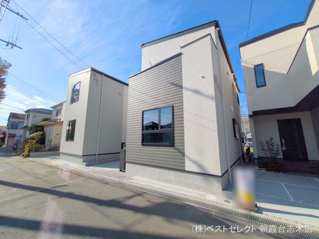 埼玉県新座市畑中2丁目の新築戸建て完成写真 2024年12月4日撮影