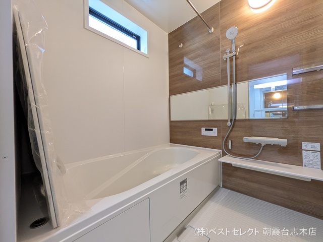 埼玉県新座市東3丁目の新築戸建てお風呂写真 2025年10月1日撮影