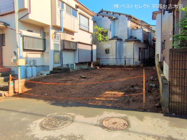 埼玉県新座市東3丁目の新築戸建て更地・土地写真 2024年11月26日撮影