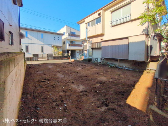 埼玉県新座市東3丁目の新築戸建て更地・土地写真 2024年11月26日撮影