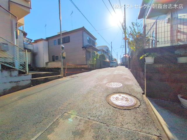 埼玉県新座市東3丁目の新築戸建て更地・土地写真 2024年11月26日撮影