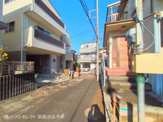 埼玉県新座市東3丁目の新築戸建て更地・土地写真 2024年11月26日撮影