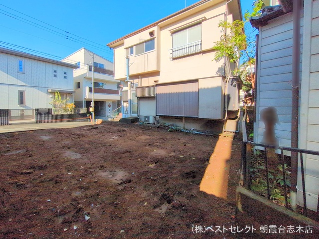 埼玉県新座市東3丁目の新築戸建て更地・土地写真 2024年11月26日撮影