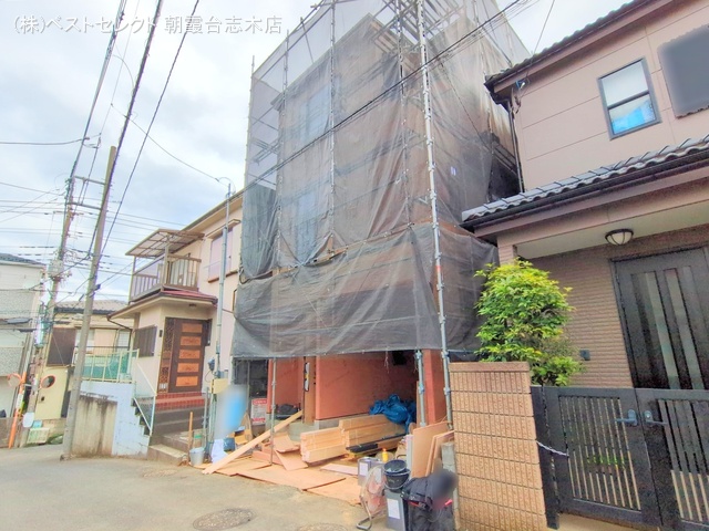 埼玉県新座市東3丁目の新築戸建て上棟写真 2025年1月15日撮影