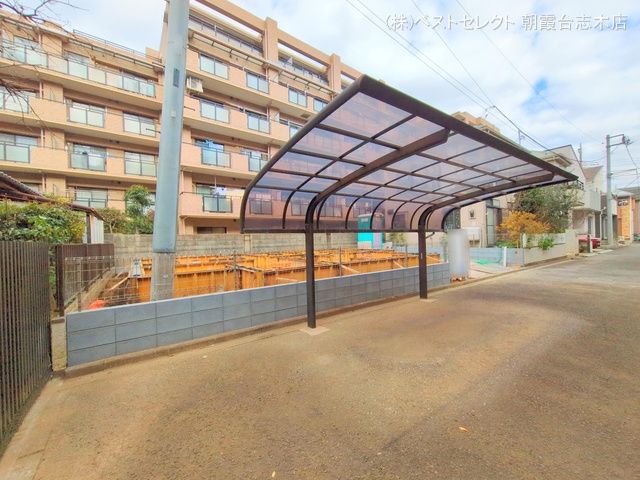 埼玉県新座市大和田１丁目の新築戸建て基礎写真 2025年1月15日撮影