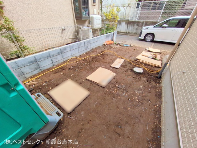 埼玉県新座市大和田１丁目の新築戸建て外構写真 2025年3月12日撮影