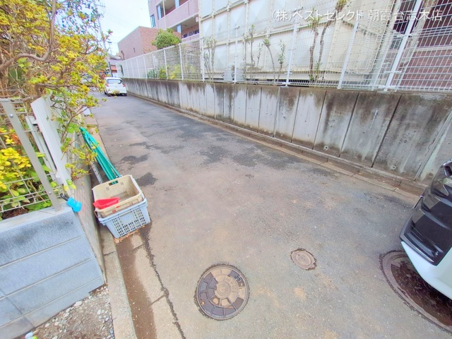 埼玉県新座市大和田１丁目の新築戸建て外構写真 2025年3月12日撮影