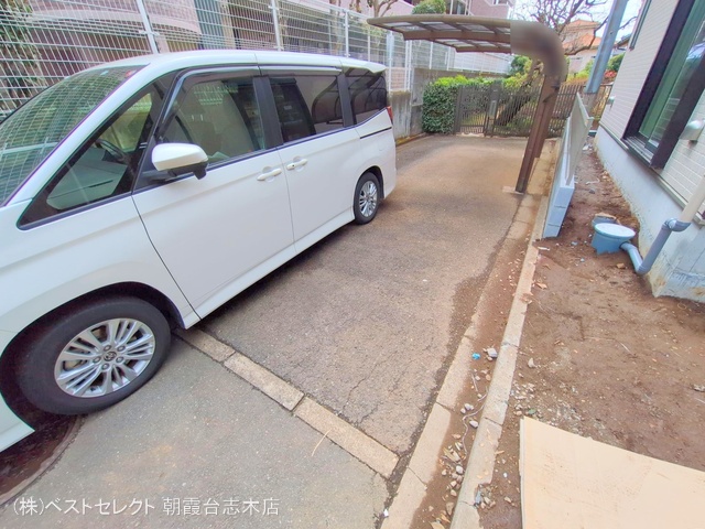 埼玉県新座市大和田１丁目の新築戸建て外構写真 2025年3月12日撮影