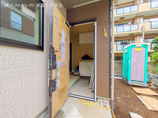 埼玉県新座市大和田１丁目の新築戸建て外構写真 2025年3月12日撮影