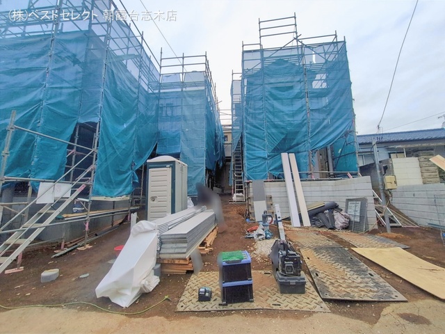 埼玉県和光市白子３丁目の新築戸建て外構写真 2026年1月6日撮影