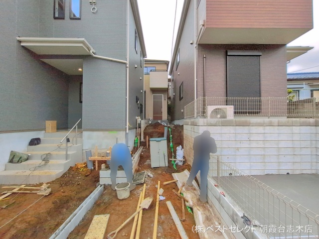 埼玉県和光市白子３丁目の新築戸建て外構写真 2026年3月31日撮影